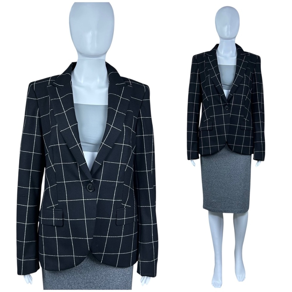 ESCADA Virgin Wool Blazer Single Breasted Jacket US 4 / IT 40 Preppy Old Money